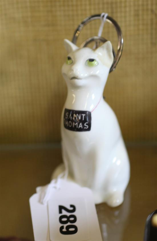 Doulton St Thomas cat